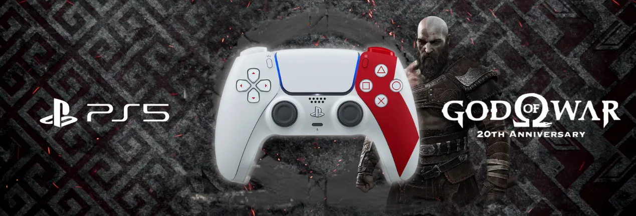 DualSense Edición limitada 20th Aniversario God of War
